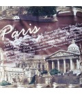Диван-еврокнижка "Париж" рогожка-жаккард