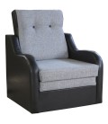 Кресло-кровать "Классика В" шенилл Мальта серый артикул 2197