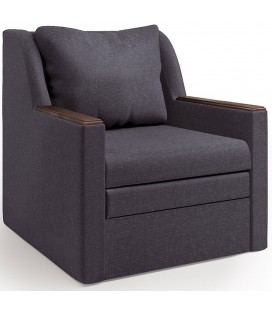 Кресло-кровать "Соло" рогожка серый