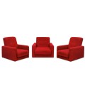 Комплект мягкой мебели "Милан" красный