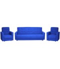 Комплект мягкой мебели "Милан" синий