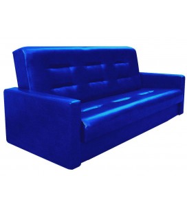 Офисный диван "Аккорд" без механизма синий