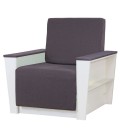 Кресло-кровать "Бруно 2" рогожка серый