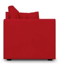 Кресло-кровать "Санта" микровельвет Кордрой красный