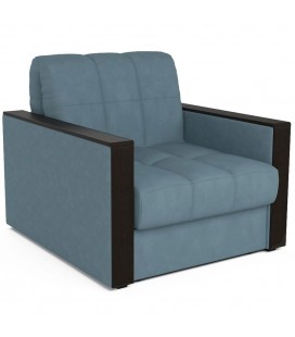Кресло-кровать "Техас" велюр голубой