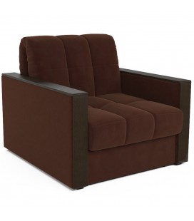 Кресло-кровать "Техас" велюр коричневый