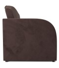 Кресло-кровать "Малютка" микровельвет коричневый