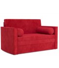 Выкатной диван "Санта 2" кордрой красный артикул 2611