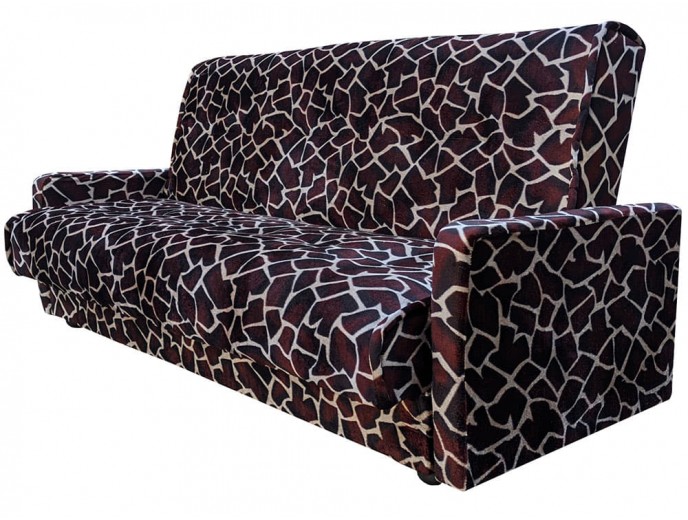 Диван-кровать "Книжка" велюр жираф