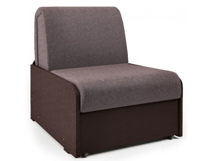 Кресло-кровать "Коломбо" БП в рогожке латте и шоколад