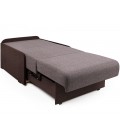 Кресло-кровать "Коломбо" БП в рогожке латте и шоколад