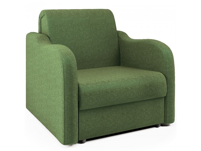 Кресло-кровать "Коломбо" рогожка зеленый