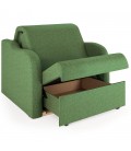 Кресло-кровать "Коломбо" рогожка зеленый