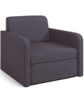 Кресло-кровать "Бит" рогожка серый артикул 2854