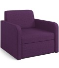 Кресло-кровать "Бит" рогожка фиолет артикул 2855