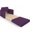 Кресло-кровать "Бит" рогожка фиолет