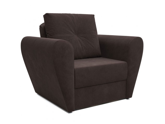 Кресло-кровать "Квартет" кордрой коричневый