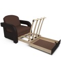 Кресло-кровать "Кармен 2" шоколад