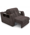 Кресло-кровать "Барон ДН" микровельвет коричневый