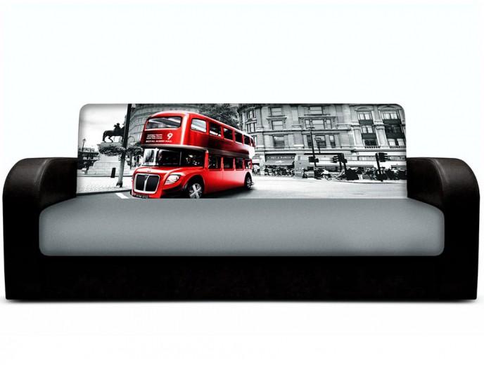 Диван-книжка "Автобус 2" фотопринт