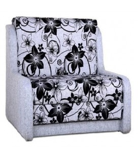 Кресло-кровать "Даллас" БП рогожка цветы артикул 1492