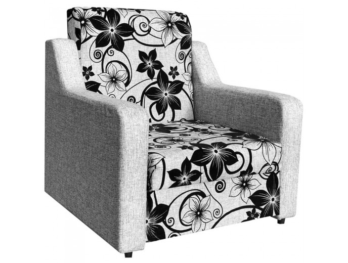 Кресло-кровать "Мюнхен" рогожка цветы