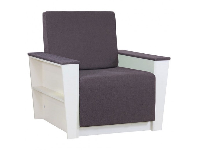 Кресло-кровать "Бруно 2" рогожка серый