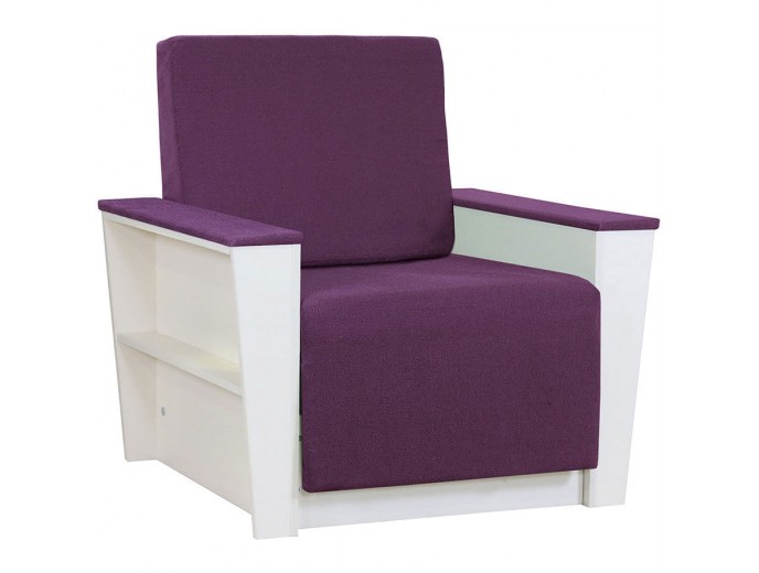 Кресло-кровать "Бруно 2" рогожка фиолетовый